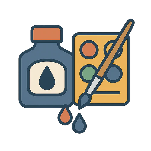 Calligraphy Ink Mixing Guide
